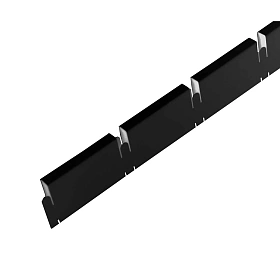 Рейка "папа" Грильято Grand Line, черный матовый  (H-38)